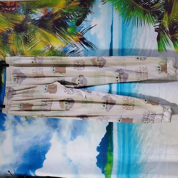 STAR WARS Mandalorian " The Child " lounge/pajama pants size L - Picture 3 of 4